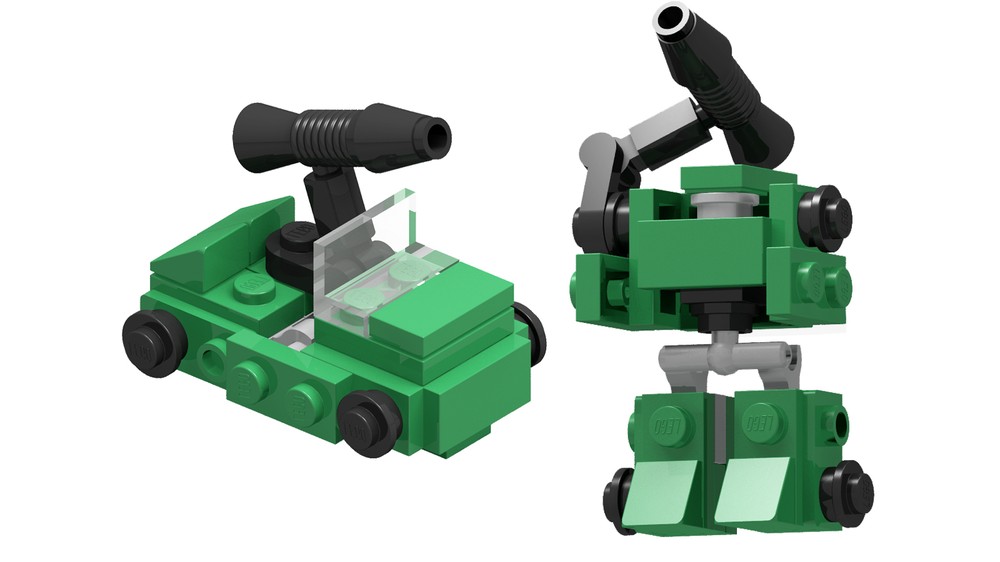 Lego Transformer Mini G1 Hound