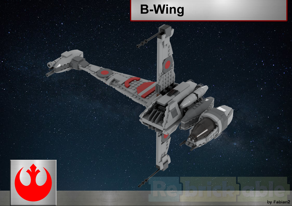 Lego B-Wing Remake 75050