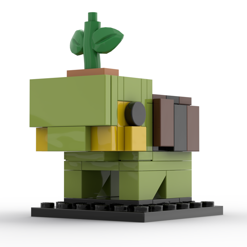 Lego Turtwig Pokemon Brickheadz
