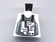 Lego Torso SW Ten Numb Pattern / White