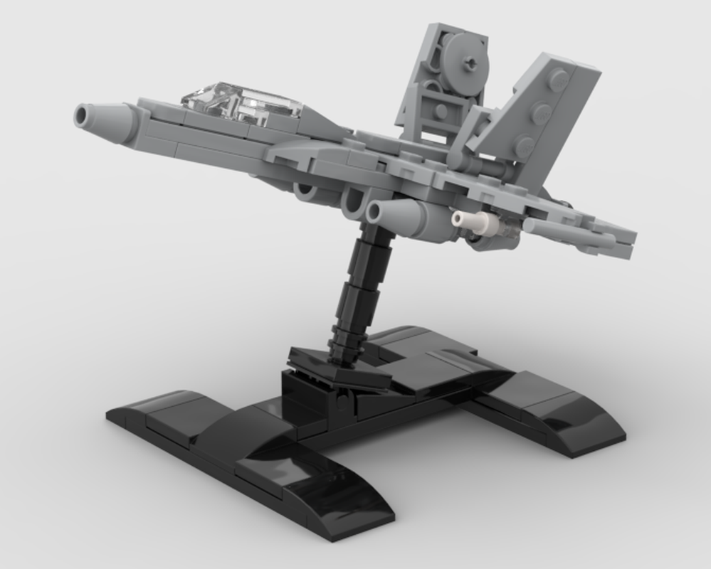 Lego F/A-18 Hornet (1/125 scale)