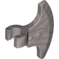 Lego Weapon Axe Head, Clip-on (Viking) [Thick Clip]