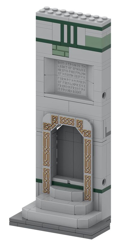 Lego Dwarven Doorway
