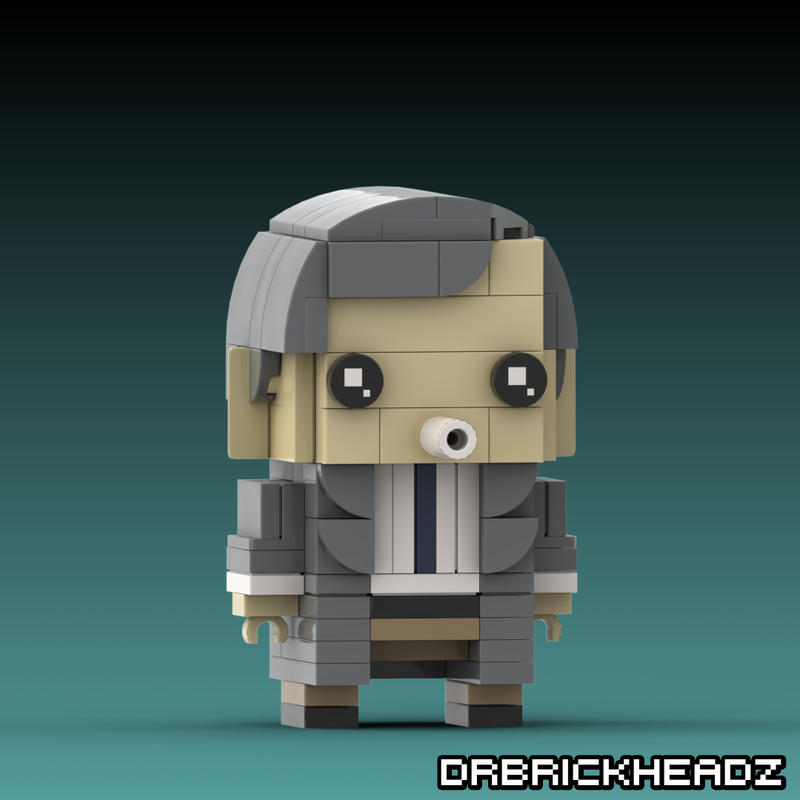 Lego Cigarette Smoking Man (The X-Files) Brickheadz