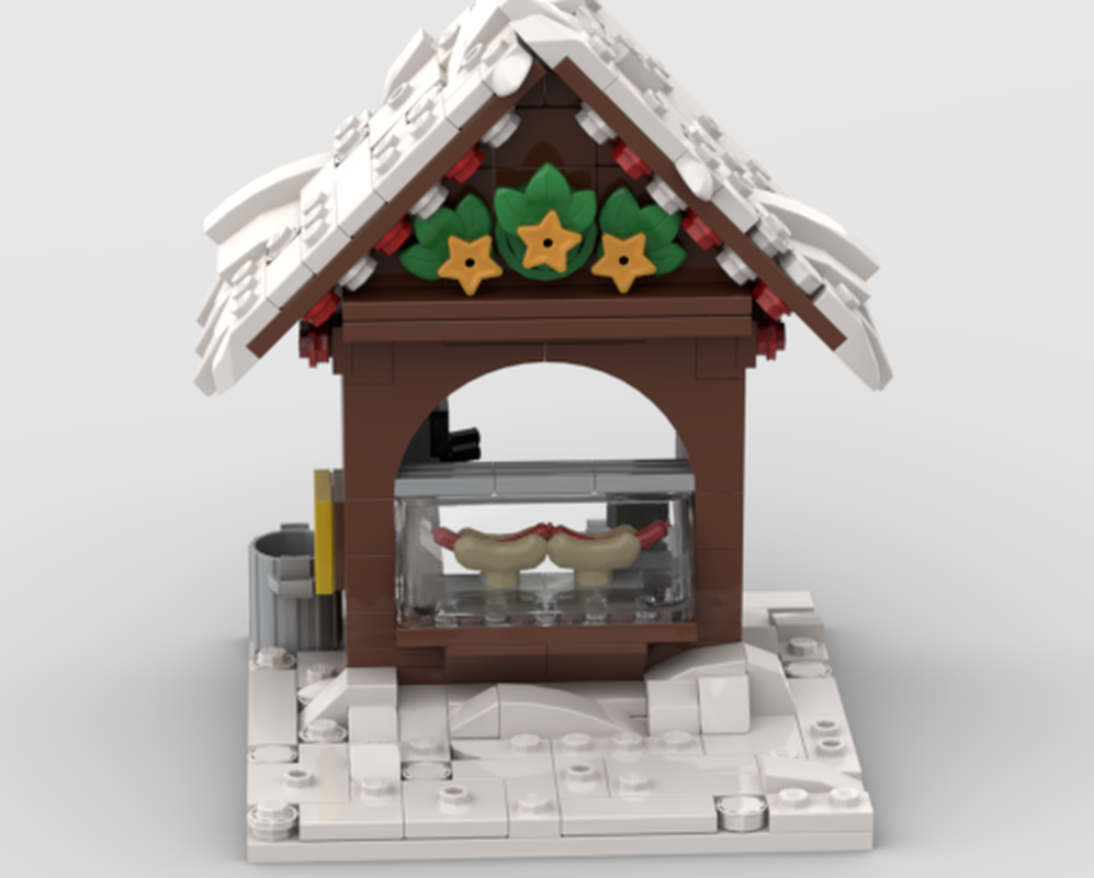 Lego Christmas Market Stall