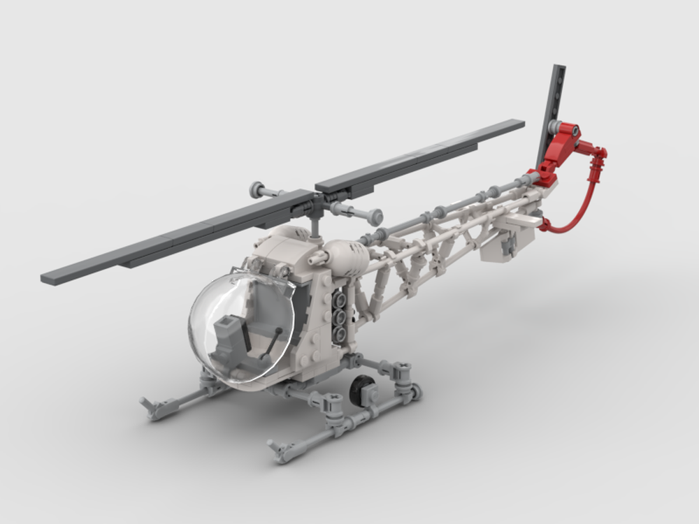 Lego Bell 47G (Sioux) Helicopter