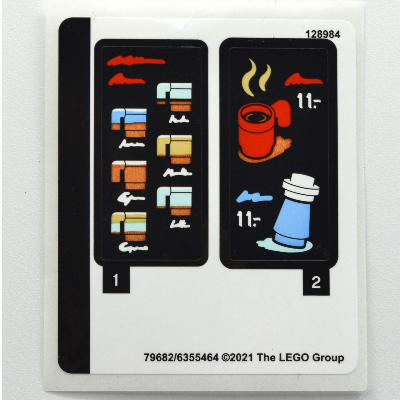 Lego Sticker Sheet for Set 40488-1