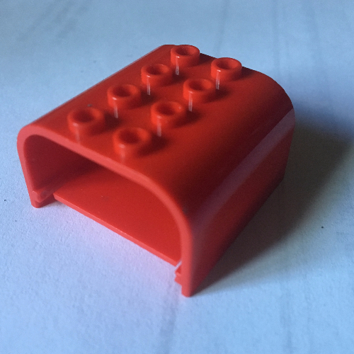 Lego Mailbox, Curved 4 x 4