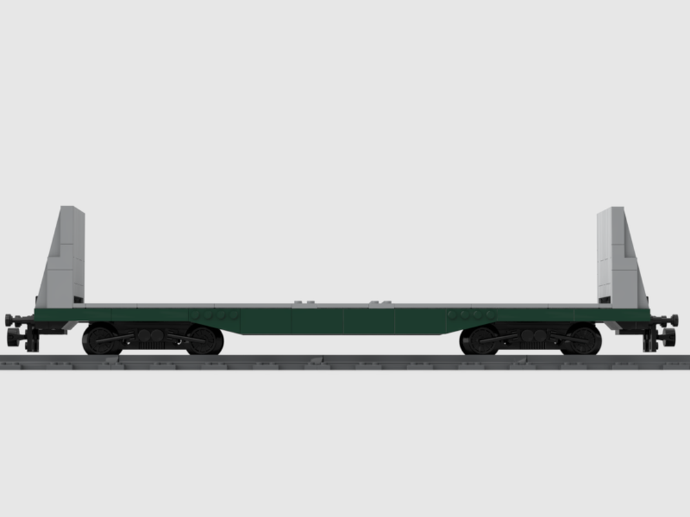 Lego Flat Freight Car Bulkhead