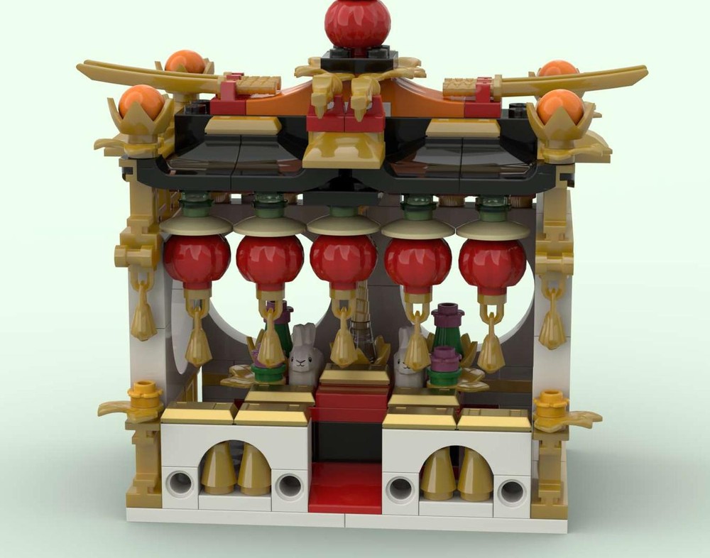 Lego Temple from 2 x 40605