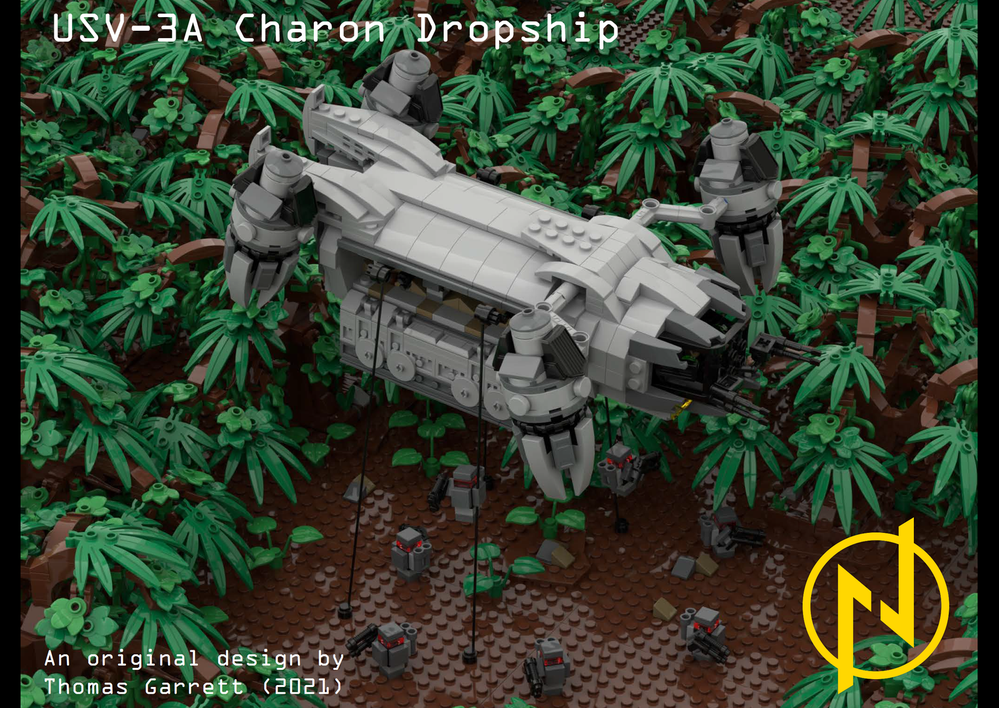 Lego USV-3A Charon Dropship