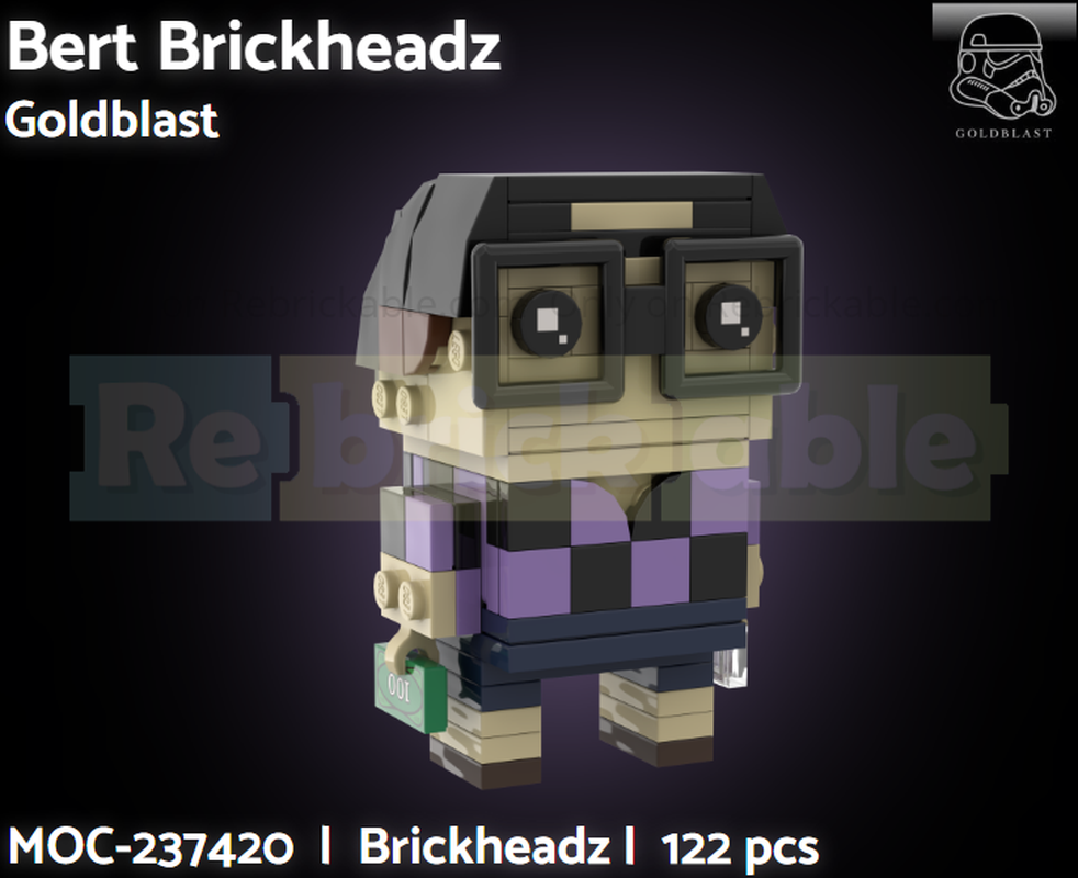 Lego Bert Brickheadz