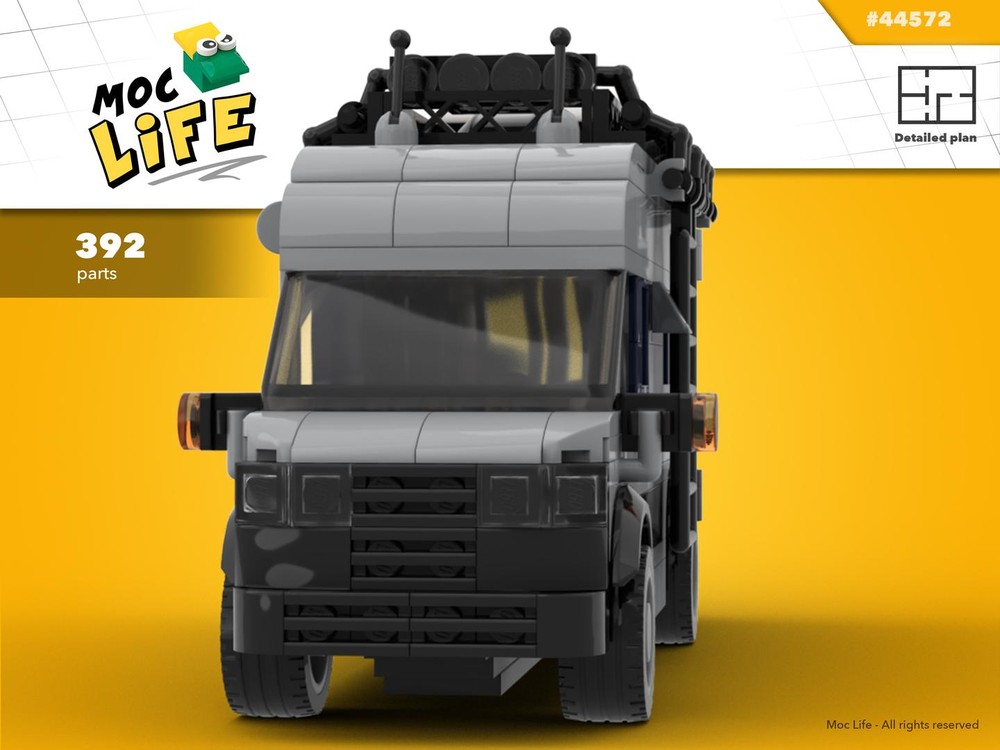 Lego Mercedes Sprinter camper