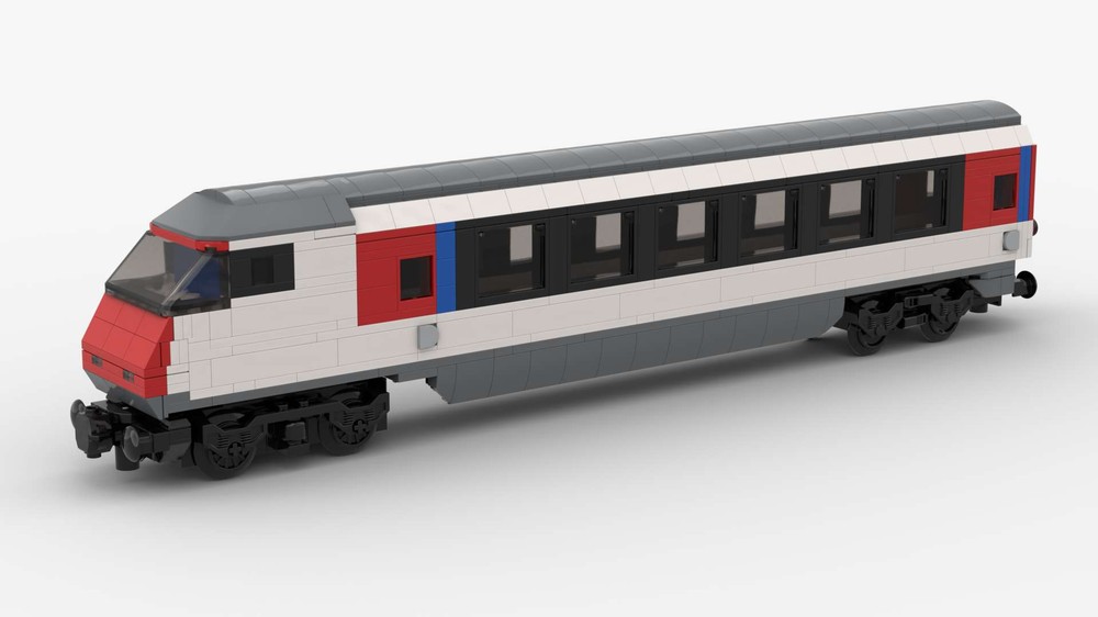 Lego Swiss Intercity Control Car
