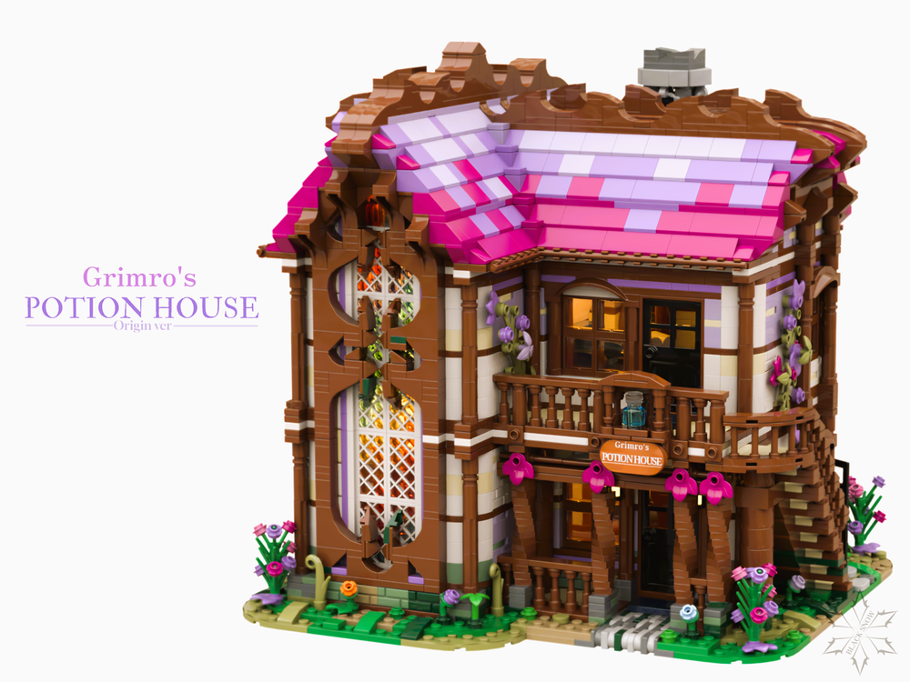 Lego Grimro's potion House (Origin ver)