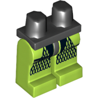 Lego Hips and Lime Legs with Black Mesh Print (Oola)