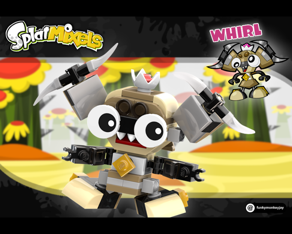 Lego SplatMixels - Pearl (Whirl)