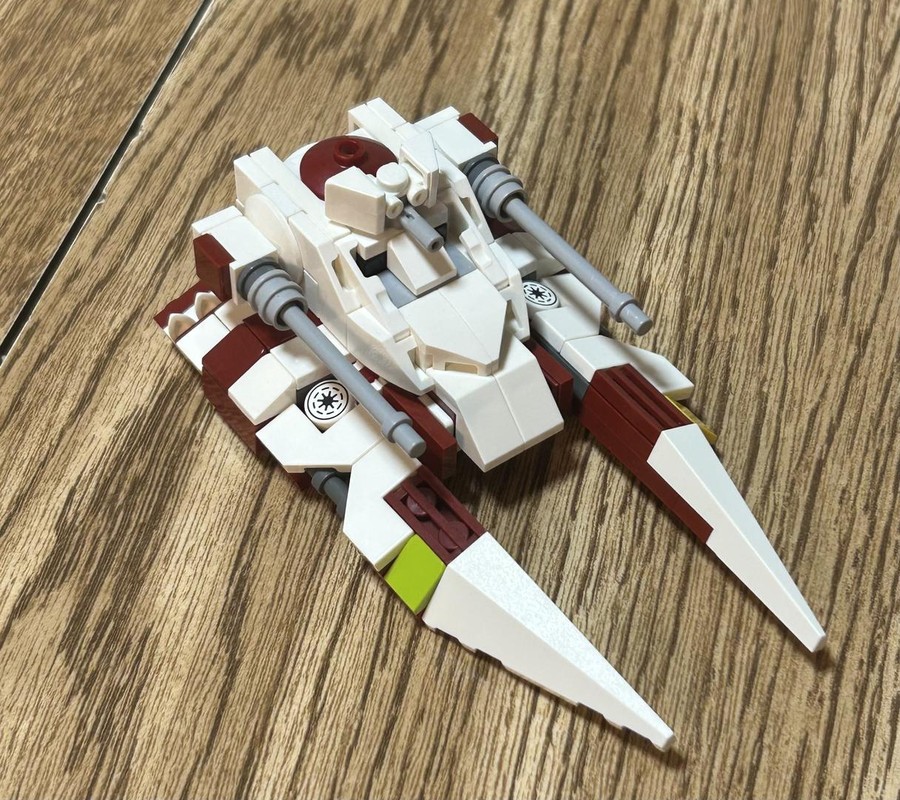 Lego TX-130 Republic Tank: 1/72 Series