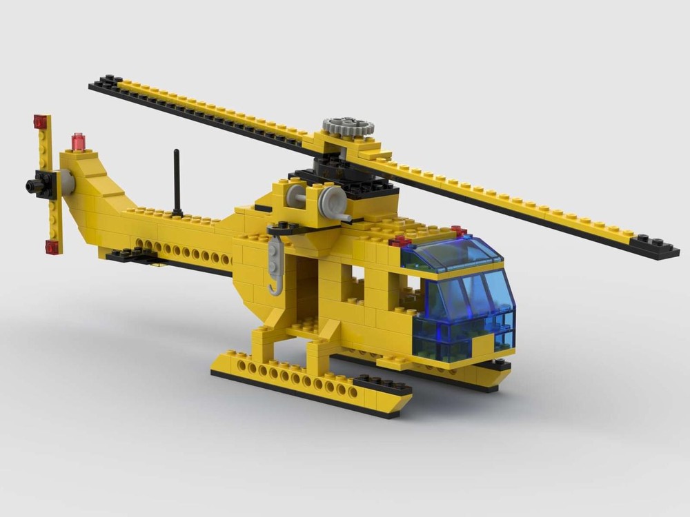 Lego 744 rescure_helicopter
