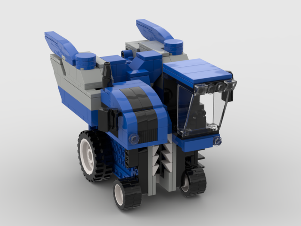 Lego grape harvesting machine