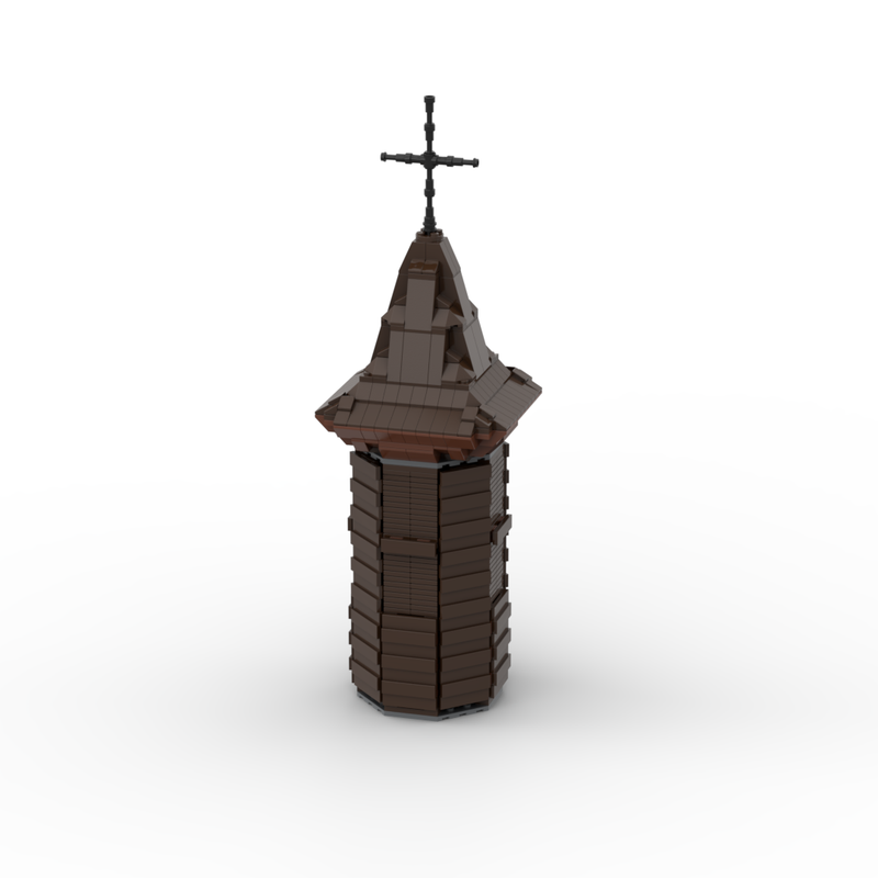Lego Chapel bell tower - Notre-Dame-Des-Bois