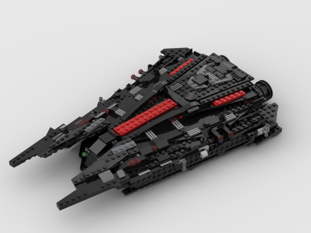Lego 75256 alt build, First Order Light Cruiser