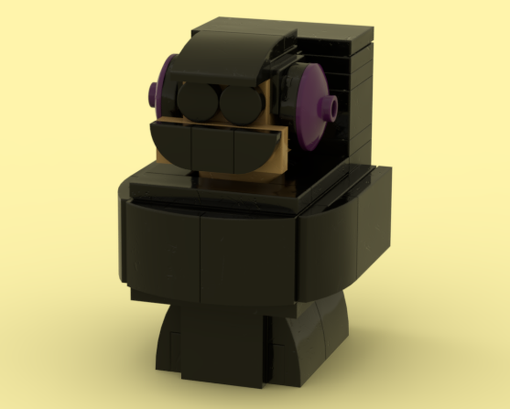 Lego DJ Toilet