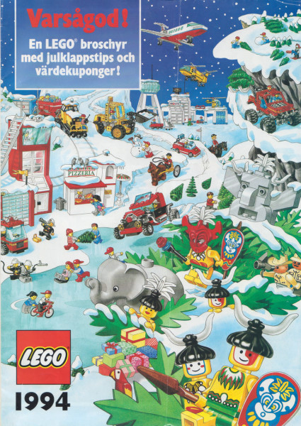 Lego 1994 Medium Swedish Christmas Edition (923.325-S)