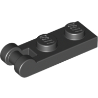 Lego Plate Special 1 x 2 with Handle on End [Closed Ends] / Black