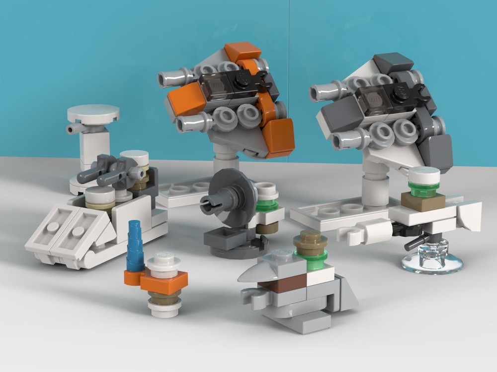 Lego Rebel Hoth Defense 1:144