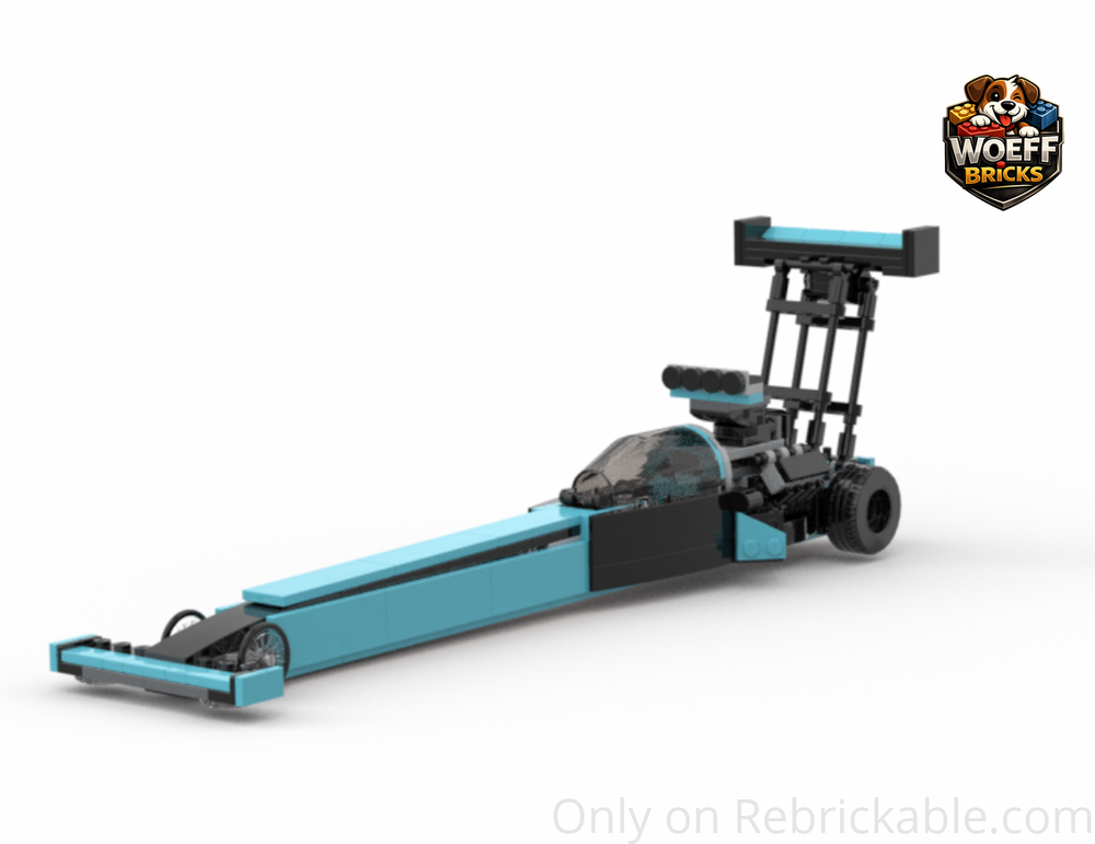 Lego Mopar E Jaguar top GEN2 dragster