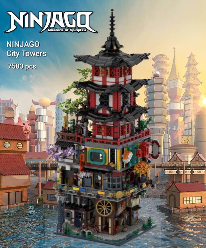 Lego Ninjago City Towers