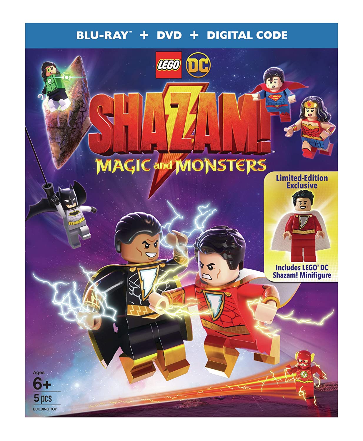 Lego DC - Shazam: Magic and Monsters (DVD)