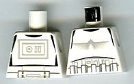 Lego Torso SW Armor Stormtrooper Pattern / White