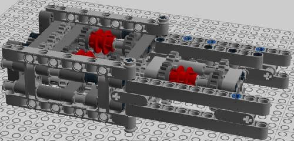 Lego 8 Speed sequential transmission
