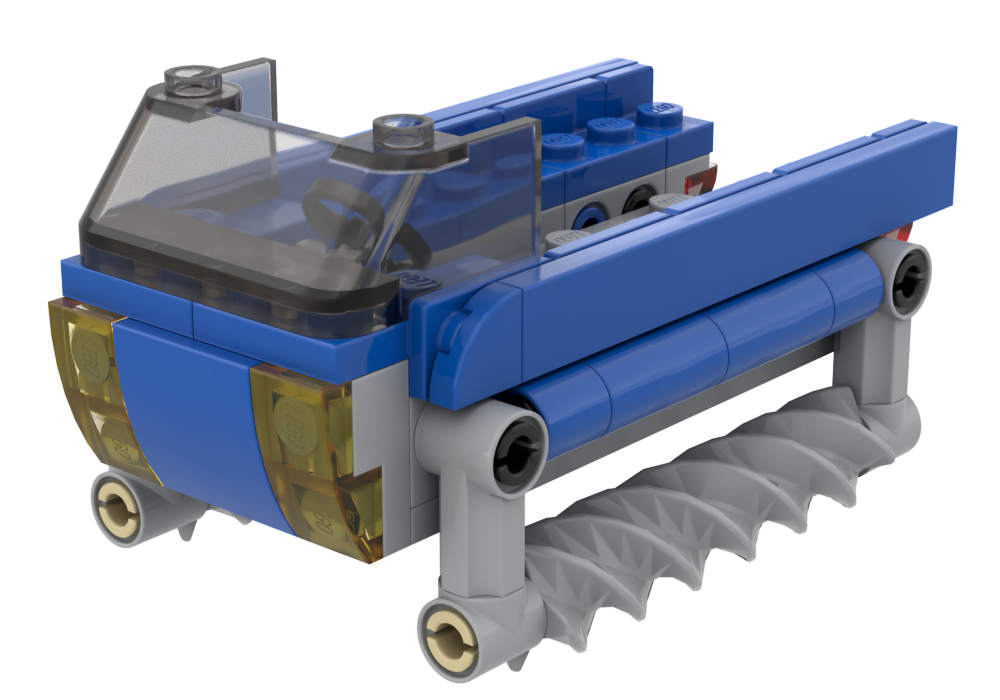 Lego Amphibious Screw Drive