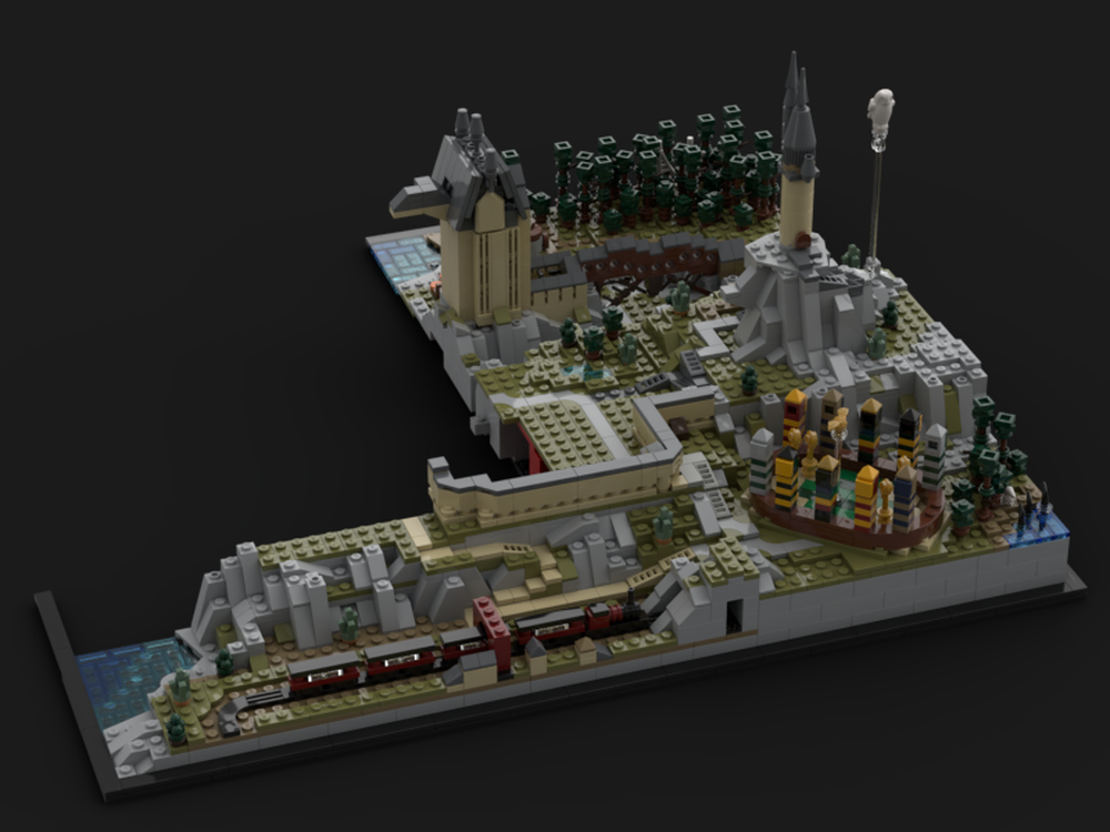 Lego Wizard Castle and Ground (76419) Expansion