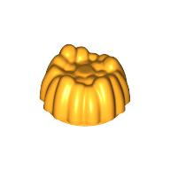Lego Hair Small Tuft / Bright Light Orange