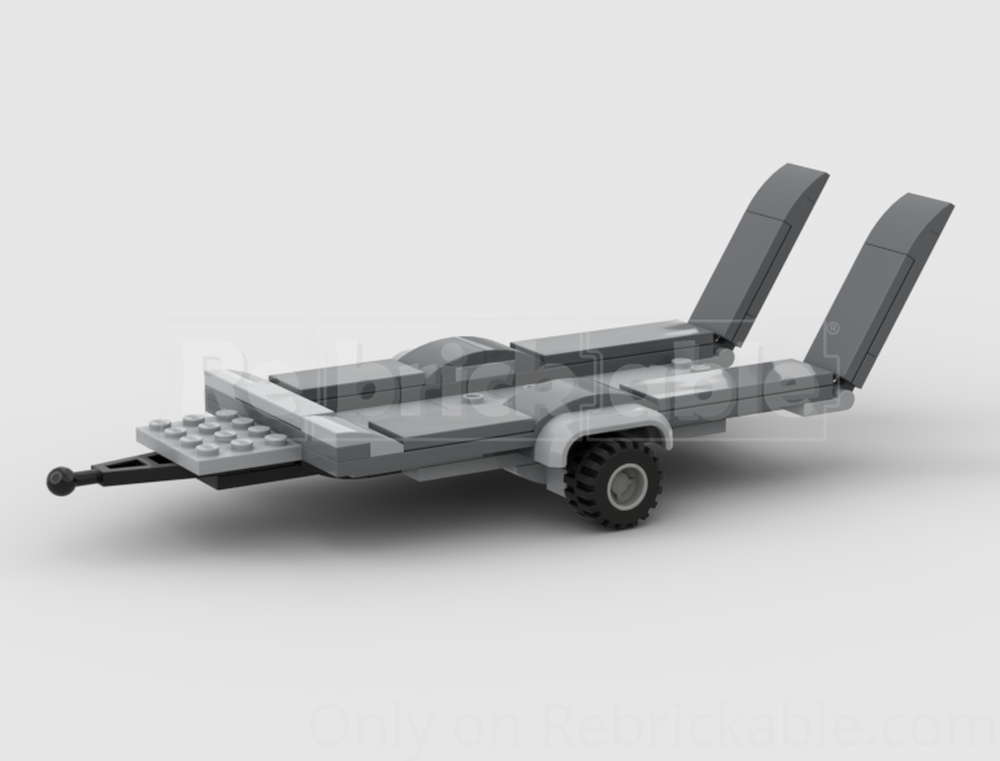Lego 8 Wide Car Trailer