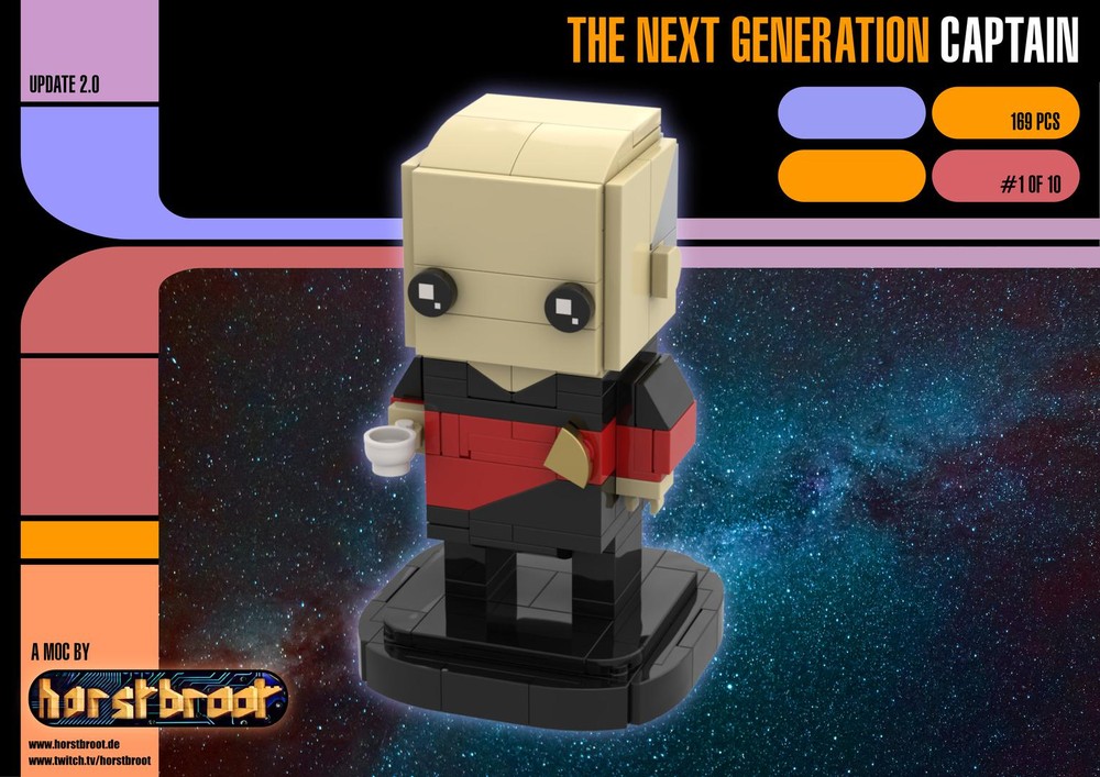 Lego TNG Captain (Update 2.0)