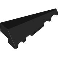 Lego Brick Wedged, Sloped 2 x 5 Right / Black