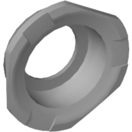 Lego Technic Bush RC Car Wheel Flexible / Light Bluish Gray