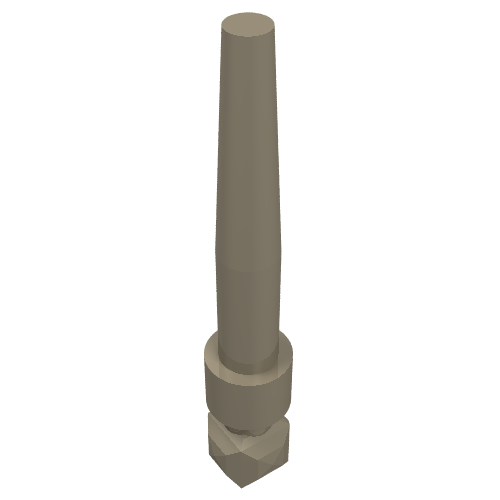 Lego Equipment Wand [Individual] / Dark Tan