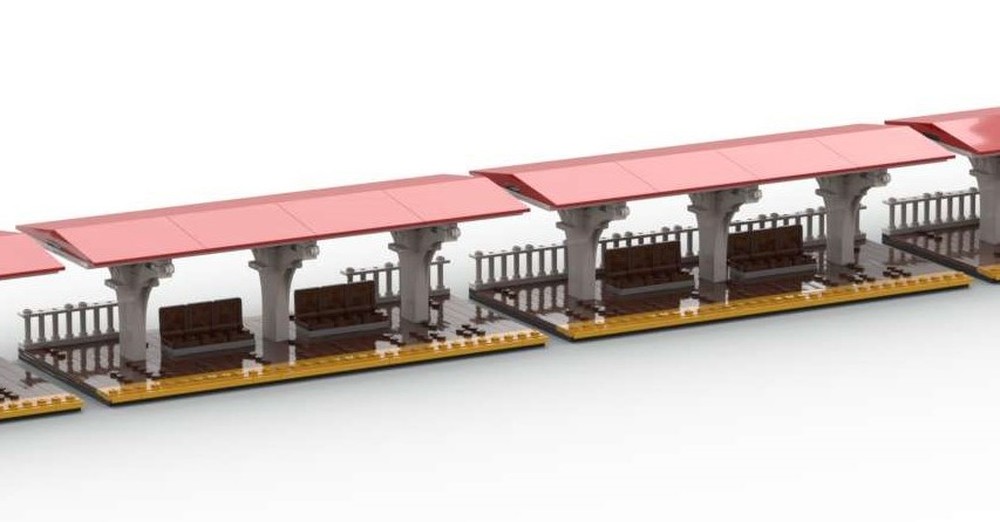 Lego Brooklyn L Station: Middle section