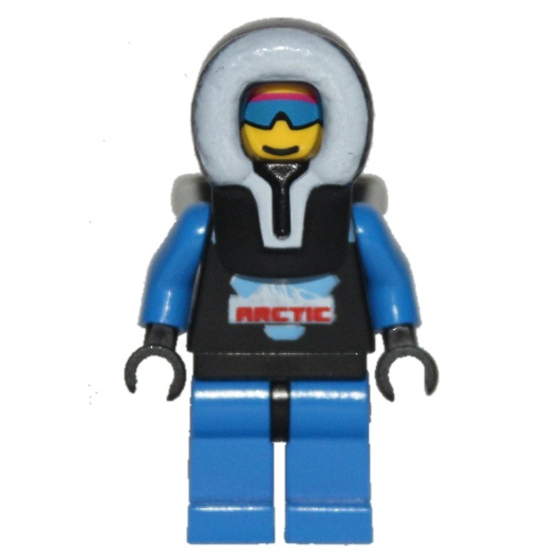 Lego Arctic Crew, Black, Hood