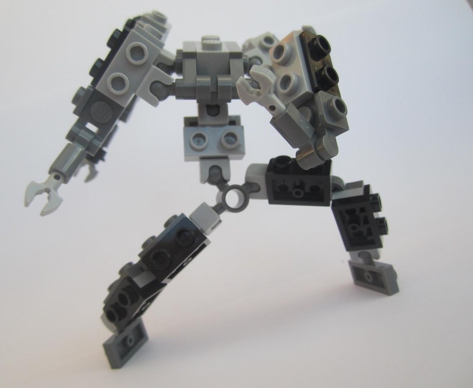 Lego 4 Armed Mini Mech Frame: Micro Robot