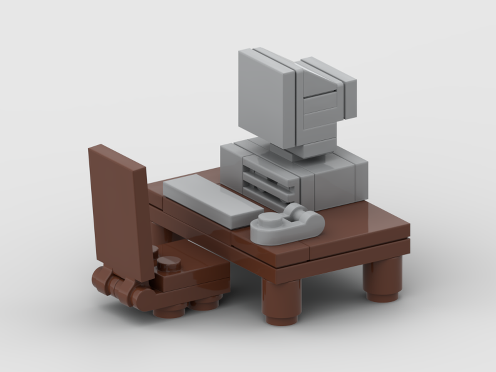 Lego Classic PC Workstation