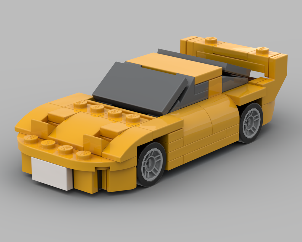 Lego Mazda RX7 FD ( Initial D 1st Stage VER )