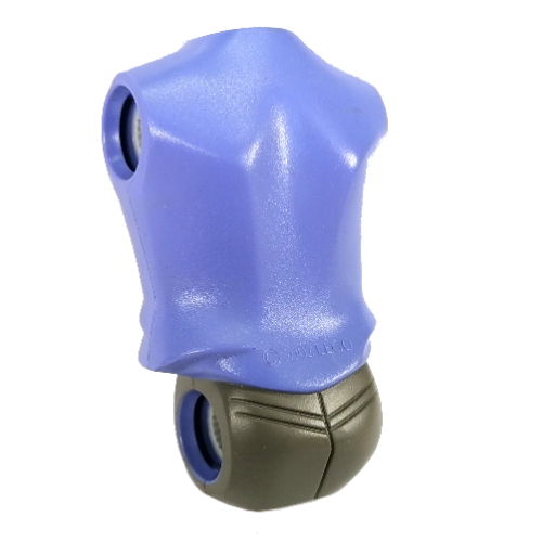 Lego Large Figure Torso, Dark Gray Waist (Nick) / Medium Bluish Violet