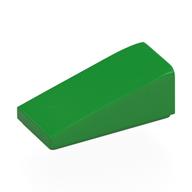 Lego Brick Sloped 18° 2 x 1 x 2/3 / Bright Green